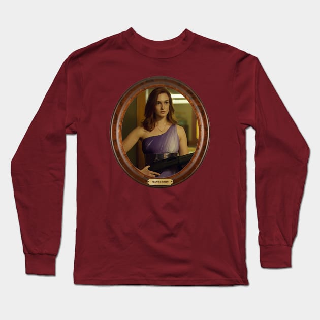 WayHaught - Oval Frame Long Sleeve T-Shirt by pasnthroo